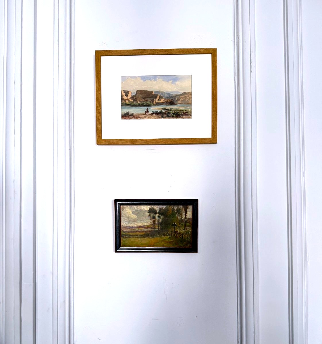 Jean LECOMTE DU NOÜY - Paysage à la croix celtique - -photo-4