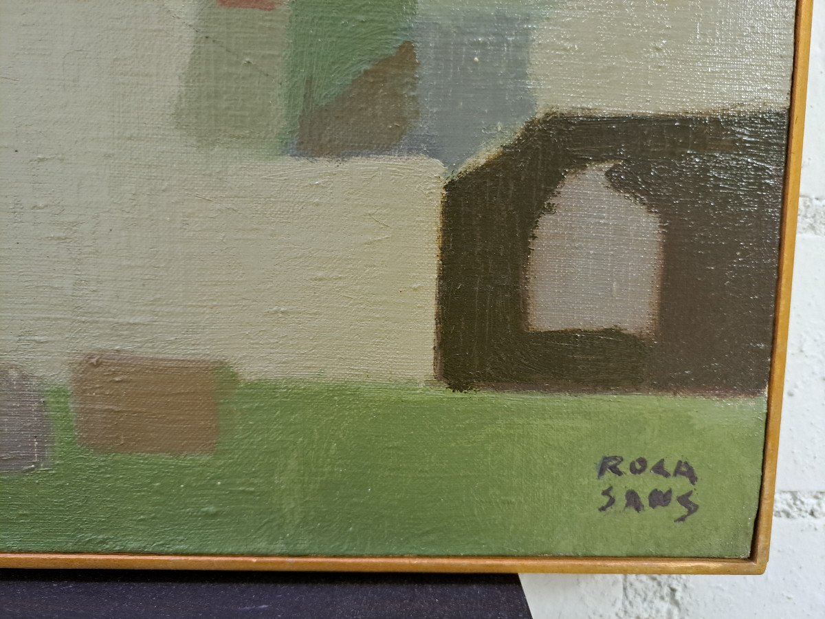 Joan Carles Roca Sans (barcelona 1946), Cadaques  1983  (h 46 Cm / W 55 Cm)-photo-1