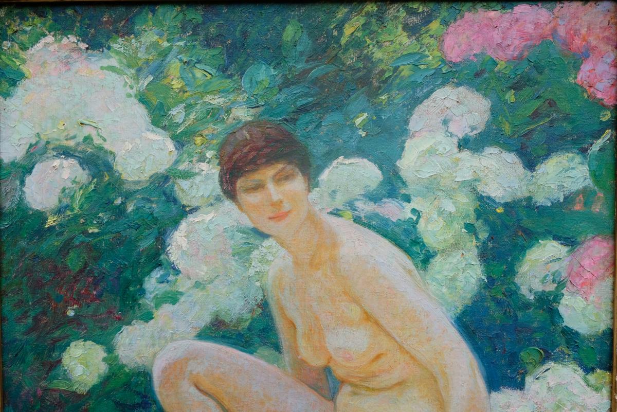 Baigneuse De Octave Denis Victor Guillonnet 1872-1967-photo-2