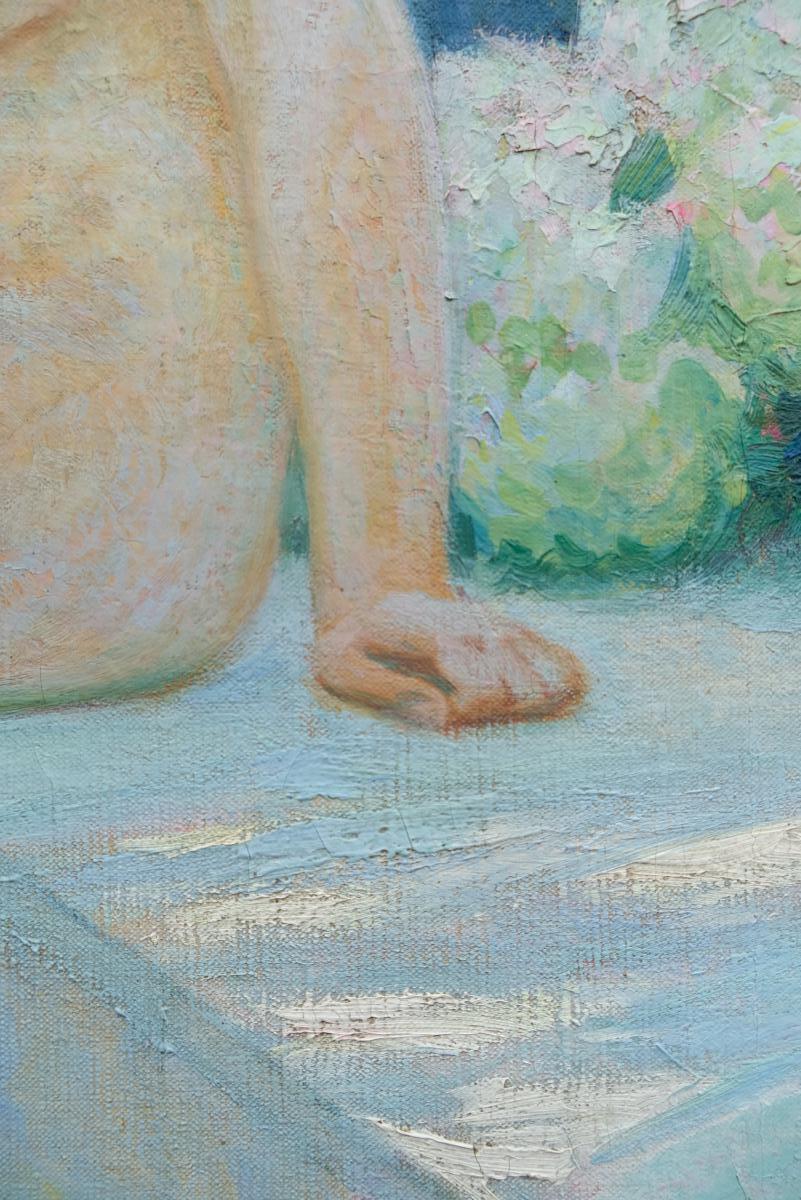 Baigneuse De Octave Denis Victor Guillonnet 1872-1967-photo-4