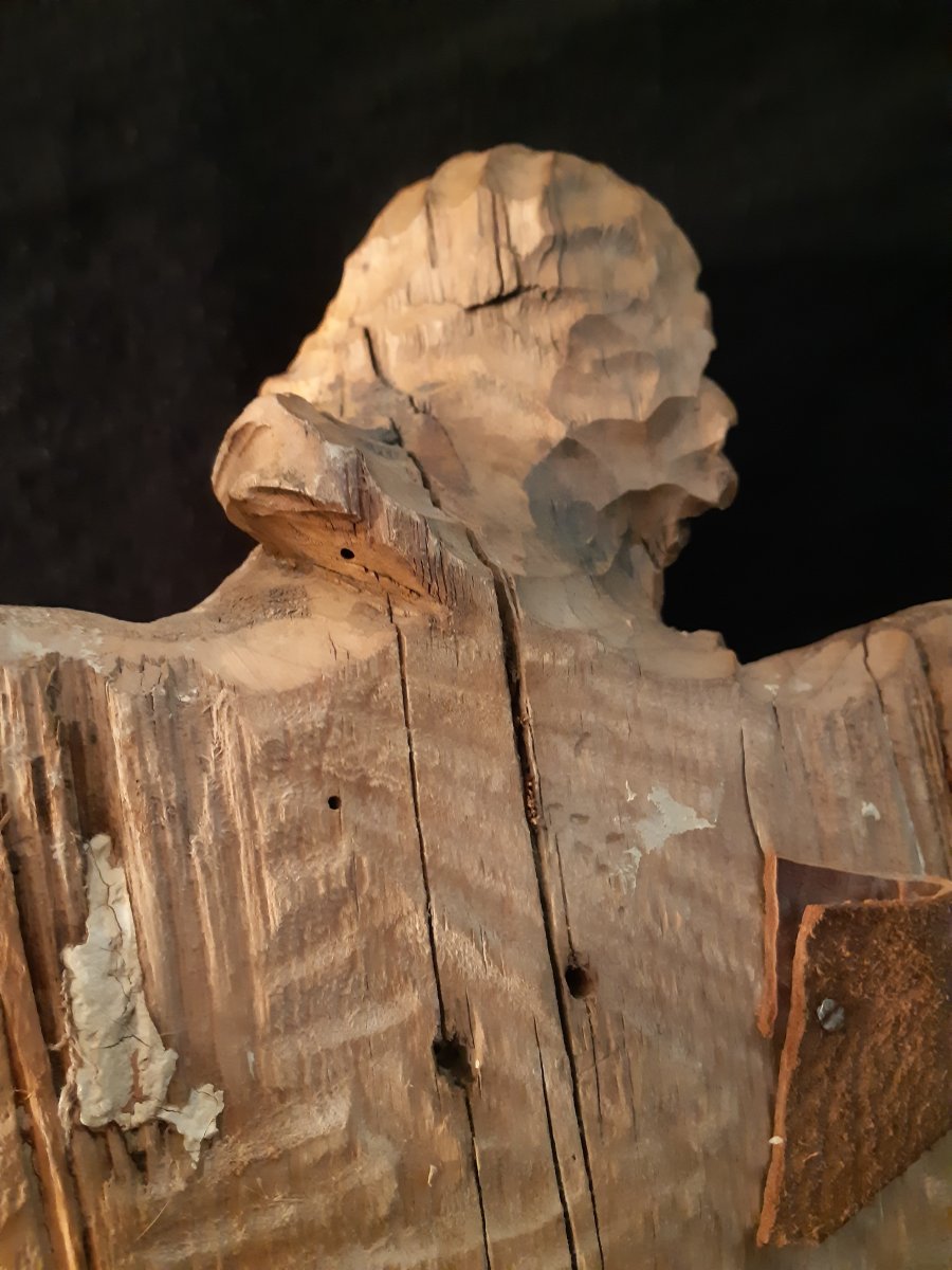 Large Corpus Christi In Wood, Germany XVIth (h 93 Cm L 85 Cm)-photo-5