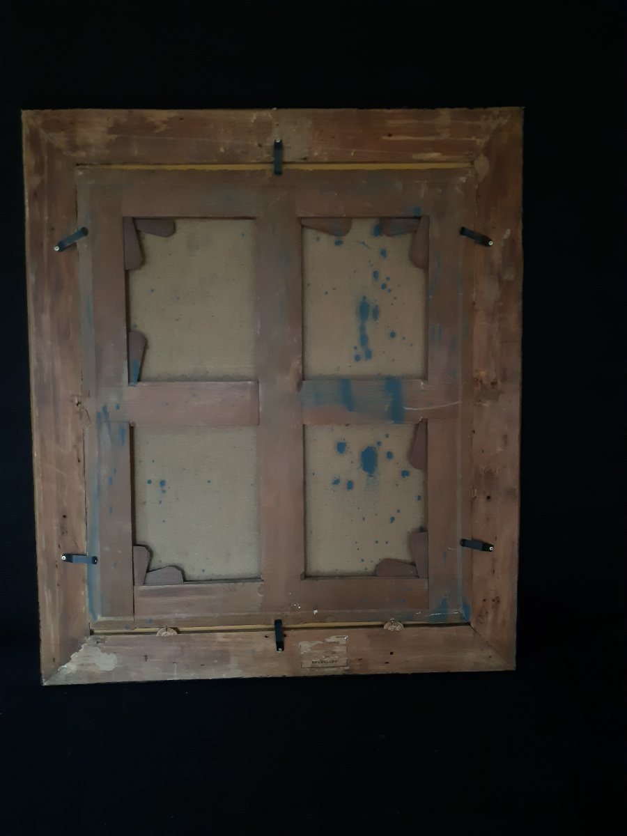 Ecole Flamande Fin XVIIIè Portrait d'Homme ( H 59 cm / L 51 cm )-photo-1