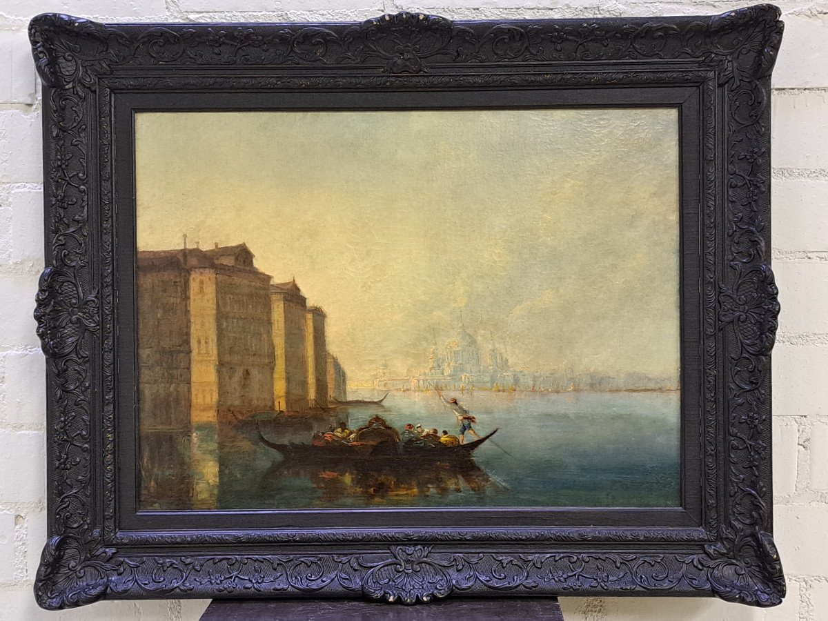 French School Early 20th Century, View Of Venice (l 73 / H 54 Cm)