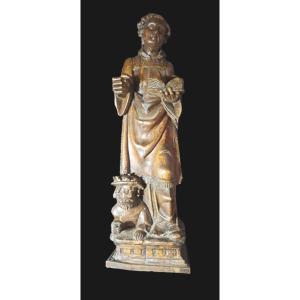 France Late 16th Century, Sculpture By Saint Laurent (h 69 Cm)