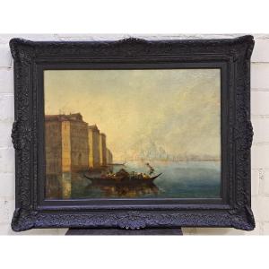 French School Early 20th Century, View Of Venice (l 73 / H 54 Cm)