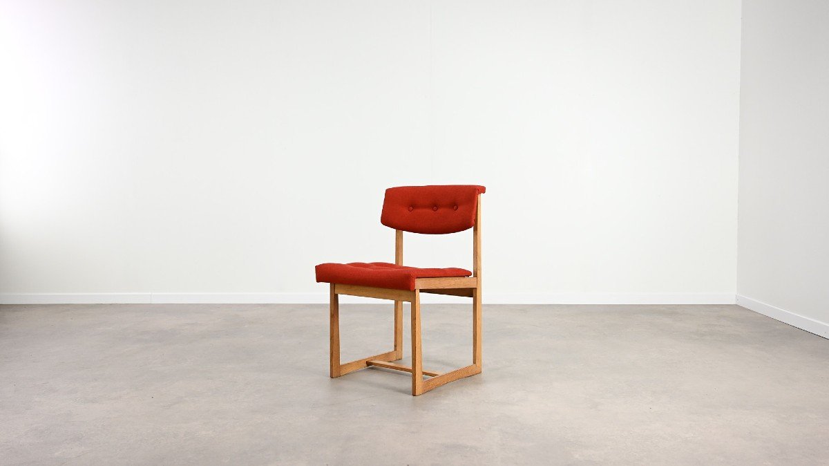 Henning Sørensen, Suite Of 6 Chairs For Hos Dan-ex-photo-2