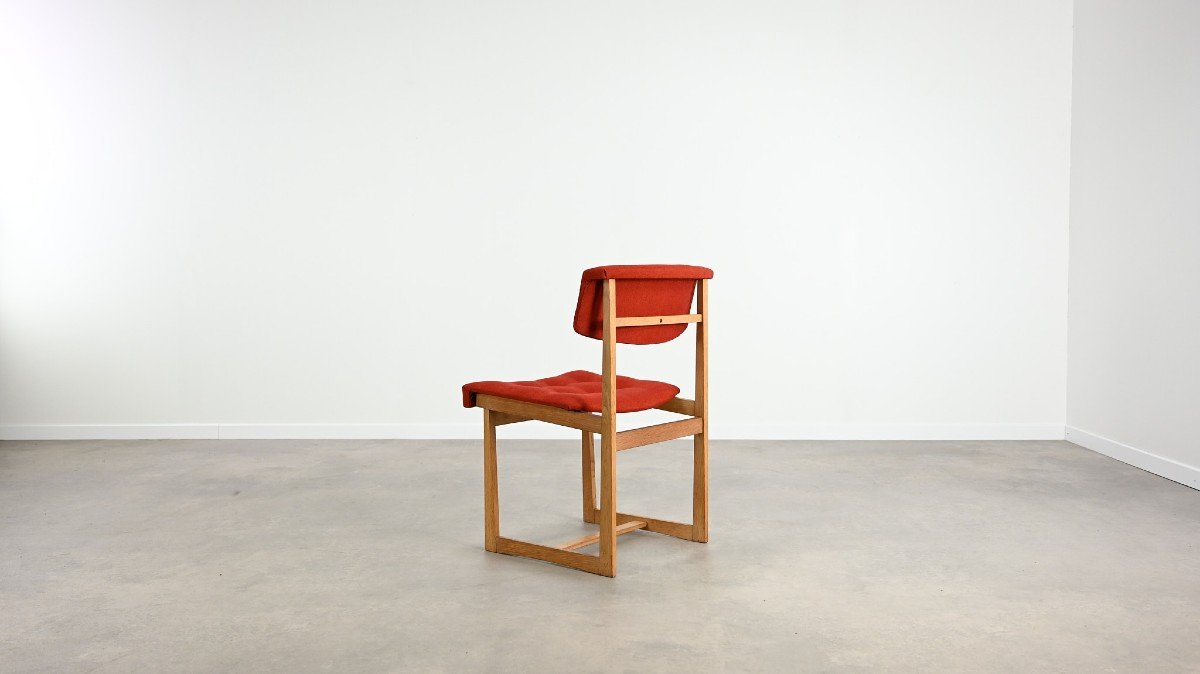 Henning Sørensen, Suite Of 6 Chairs For Hos Dan-ex-photo-4