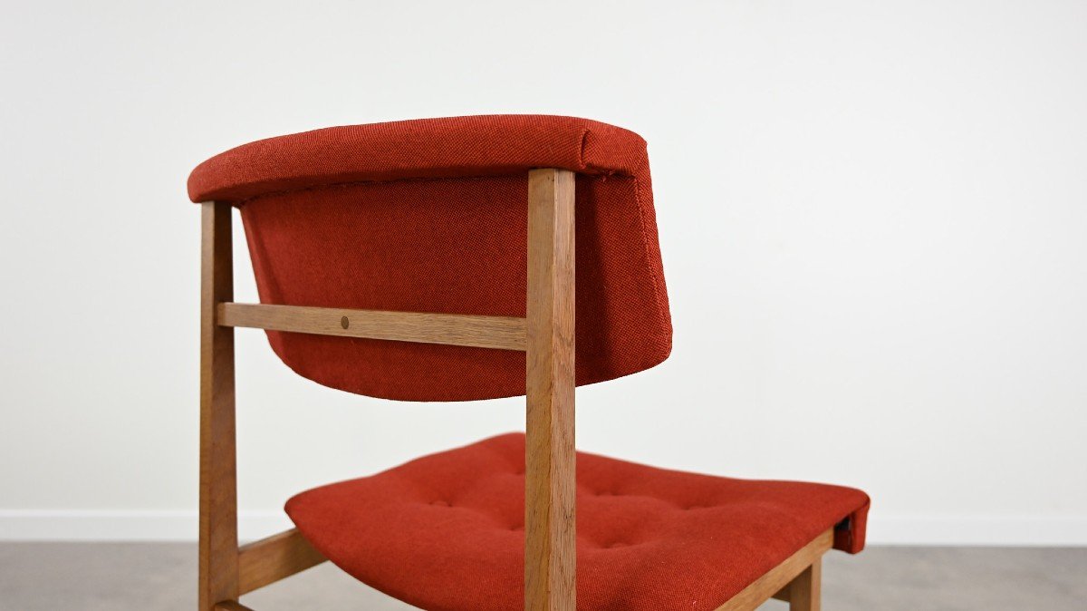 Henning Sørensen, Suite Of 6 Chairs For Hos Dan-ex-photo-3