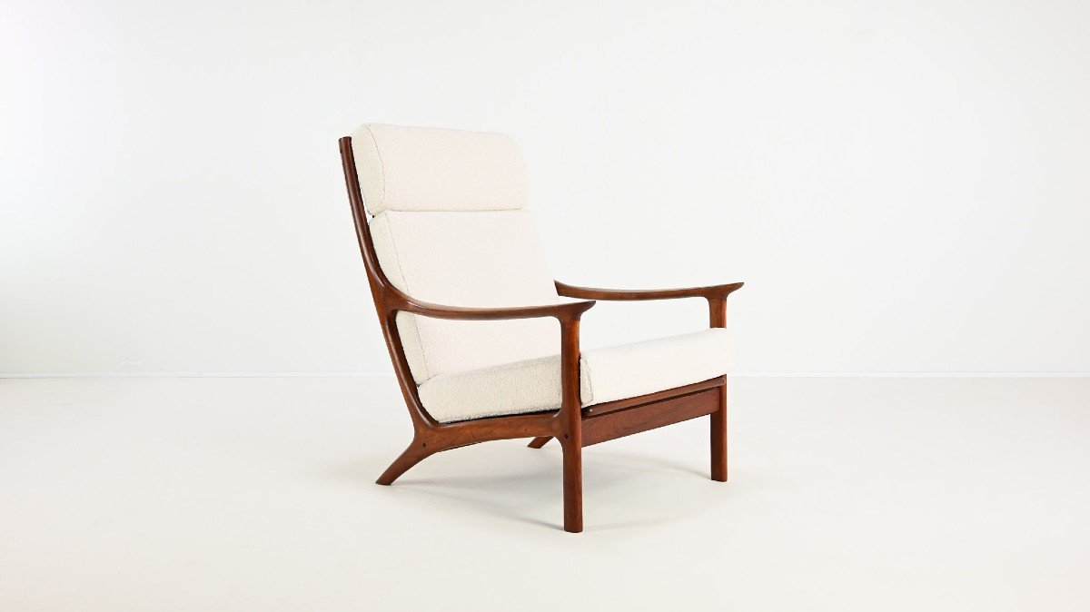 Edvard Valentinsen, Paire De Fauteuils, Danemark, C.1960-photo-2