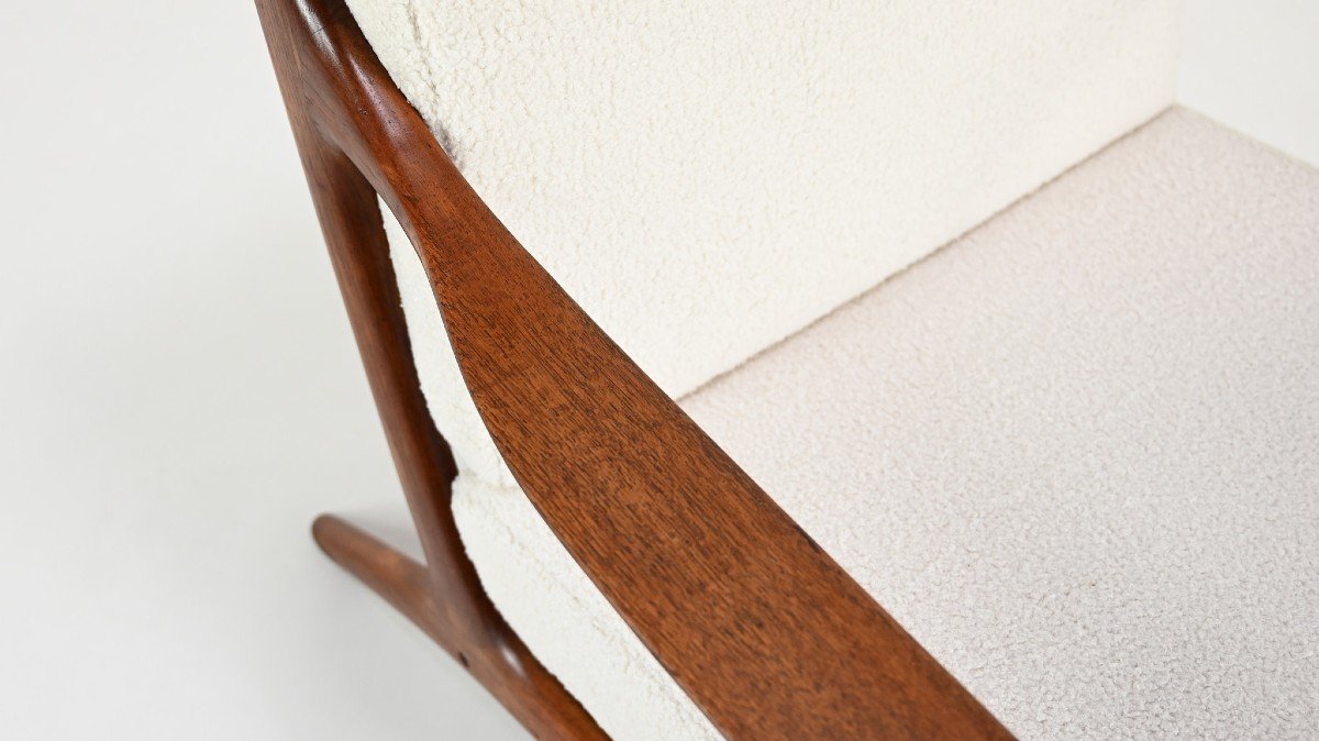 Edvard Valentinsen, Paire De Fauteuils, Danemark, C.1960-photo-3