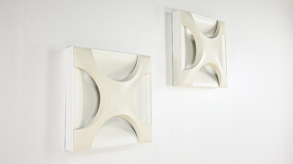 Rolf Kr&uuml;ger, Paire d&#039;Appliques Murales -photo-3