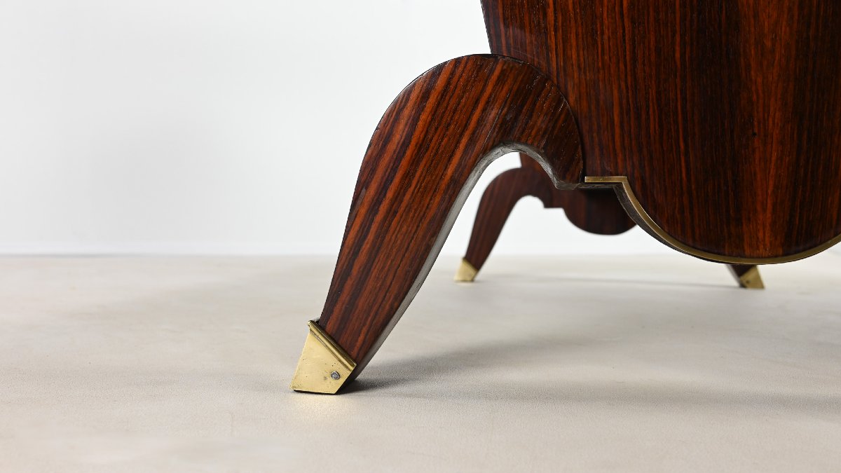 Art Deco Rosewood Dining Table. France, C. 1930-photo-6