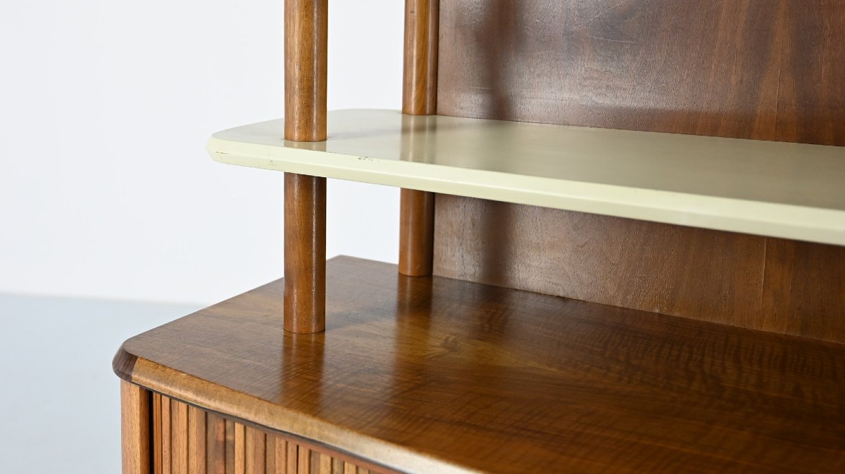 Kurt Olsen, Buffet En Noyer Pour A. Andersen & Bohm, C.1950-photo-6