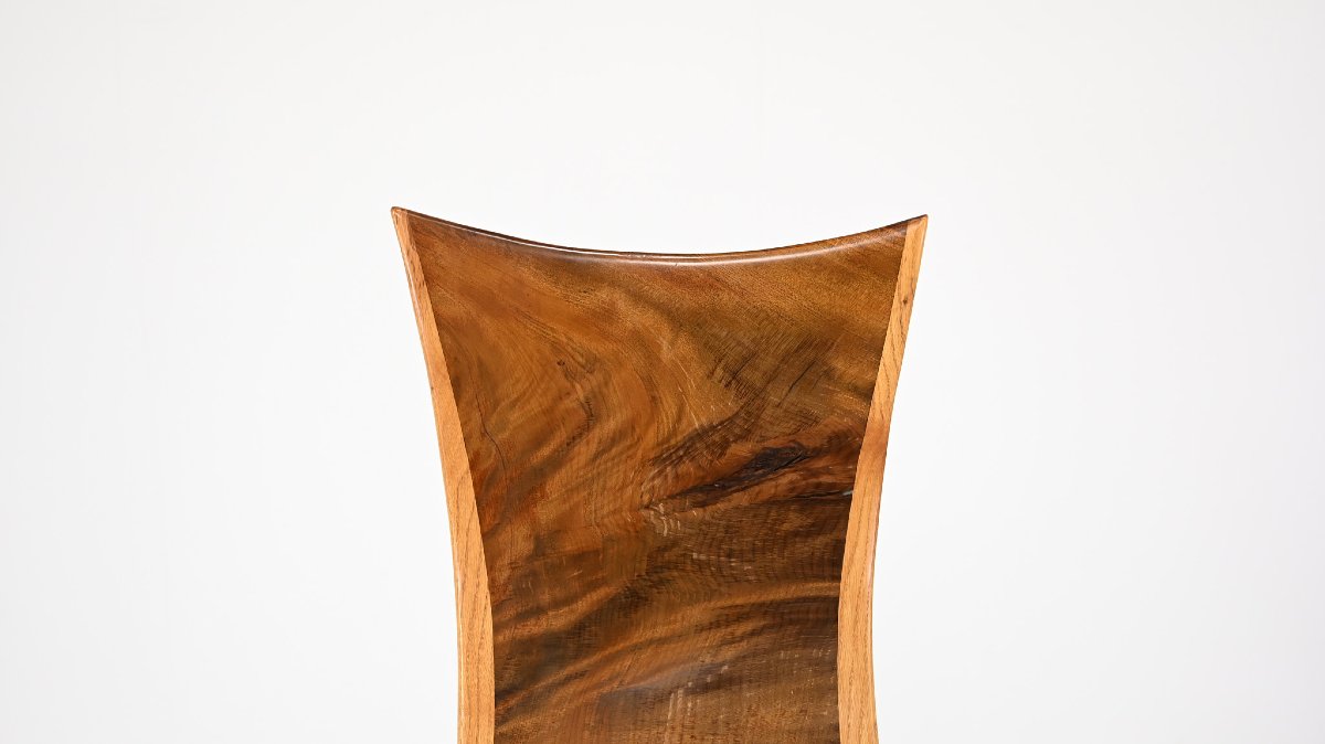 Donald Gordon, Rocking Chair In Kauri And Oak. New Zealand Studio Craft, 2004-photo-1