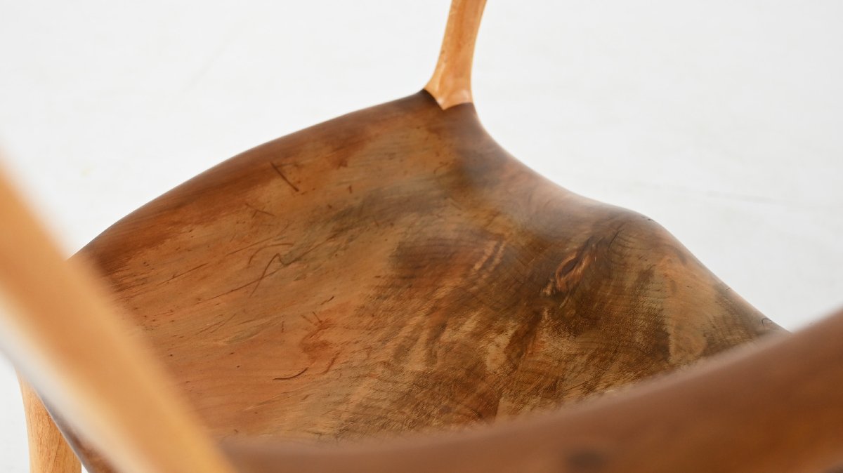 Donald Gordon, Rocking Chair In Kauri And Oak. New Zealand Studio Craft, 2004-photo-6