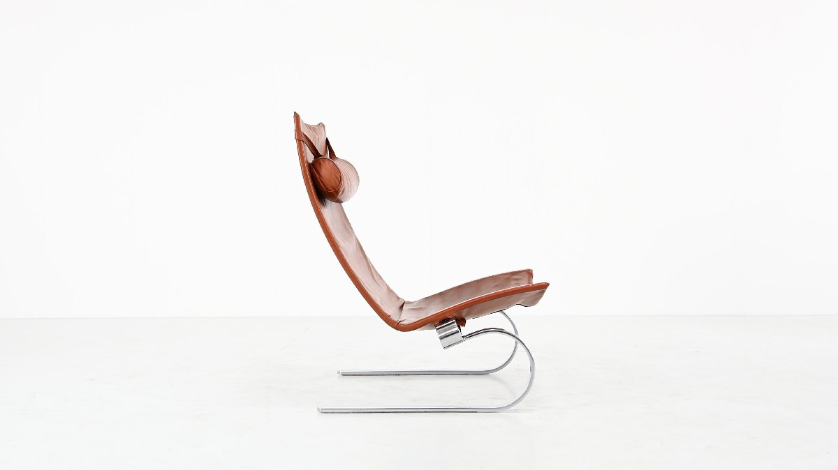 Poul Kjaerholm, Pk20 Lounge Chair For E. Kold Christensen C.1968-photo-3