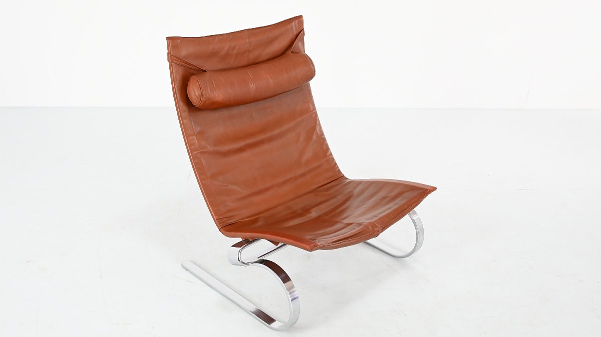 Poul Kjaerholm, Pk20 Lounge Chair For E. Kold Christensen C.1968-photo-3