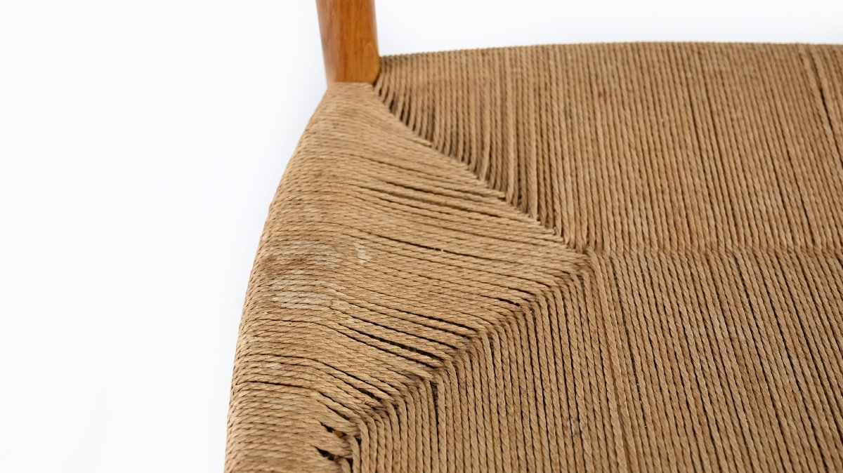 Børge Mogensen, Set Of 6 Bm-1 Chairs For Cm Madsens Møbelfabrik-photo-7
