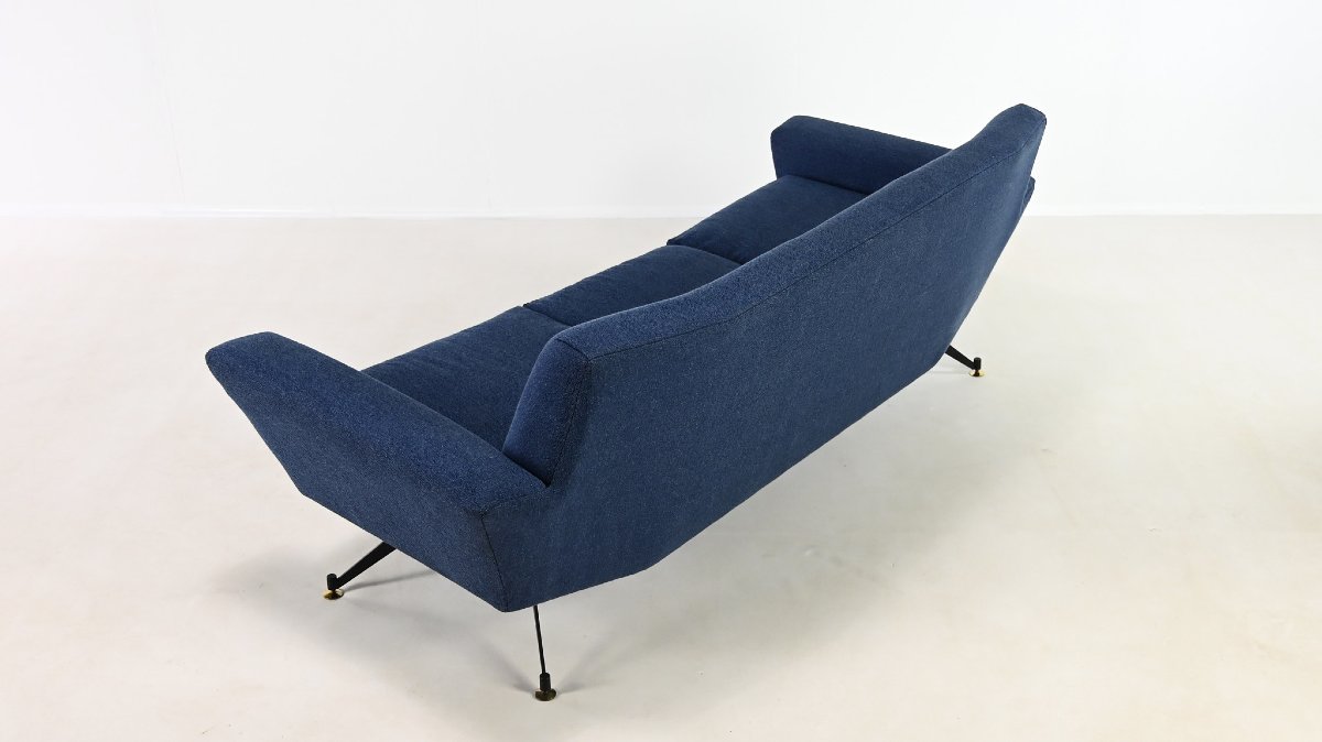Lenzi, Three-seater Sofa. Italy, Circa 1950-photo-1
