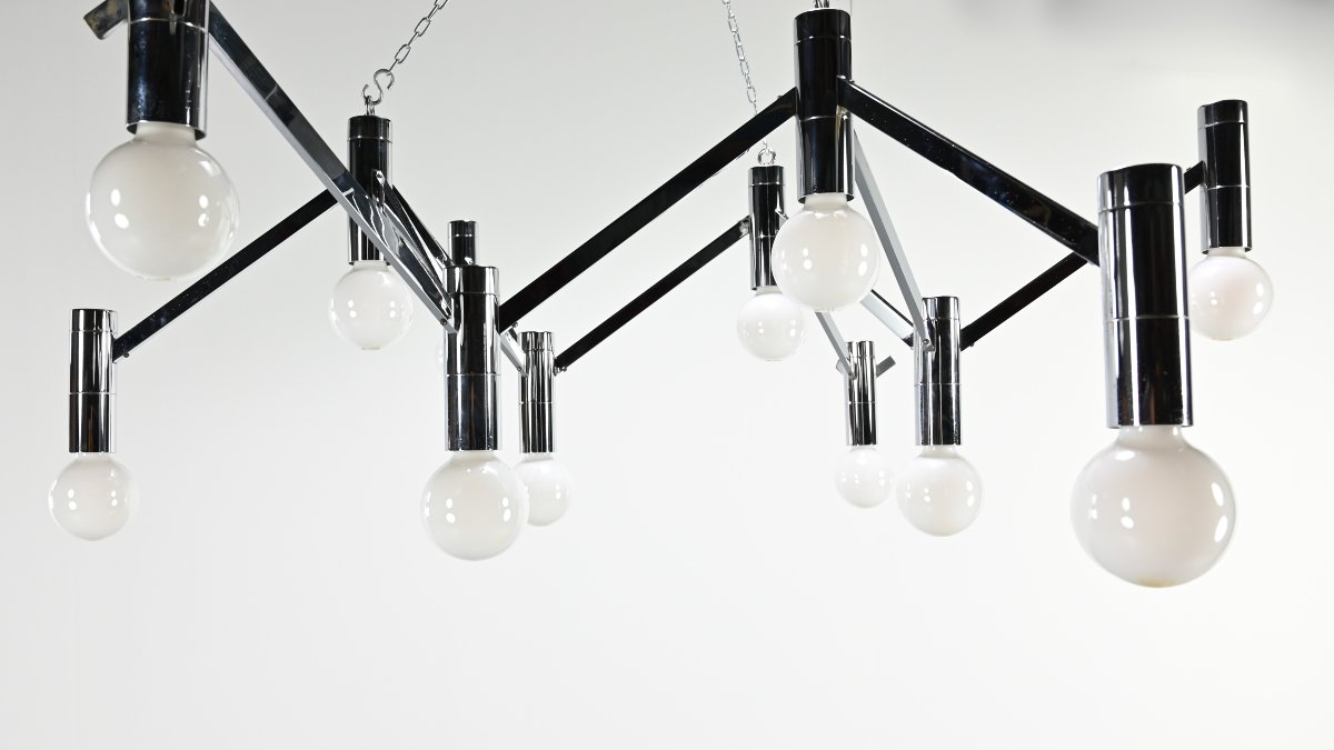 Lustre vintage modulaire C.1970-photo-4