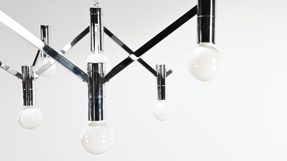 Lustre vintage modulaire C.1970-photo-6
