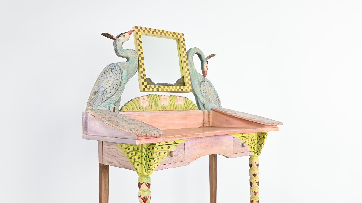 Gérard Rigot, Coiffeuse aux paons. France, 1992-photo-4