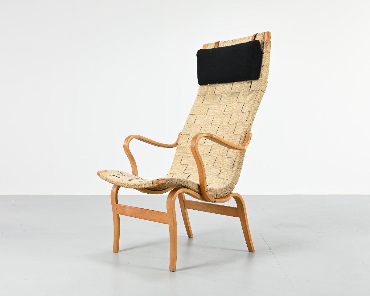 Fauteuil « Eva » par Bruno Mathsson pour Karl Mathsson, Danemark 1976-photo-2