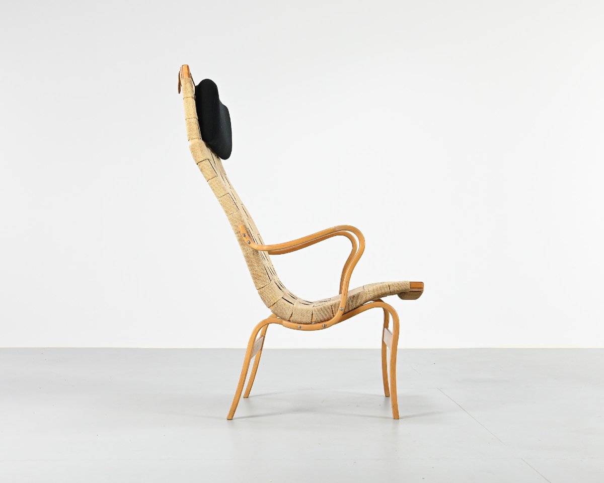 Fauteuil « Eva » par Bruno Mathsson pour Karl Mathsson, Danemark 1976-photo-3