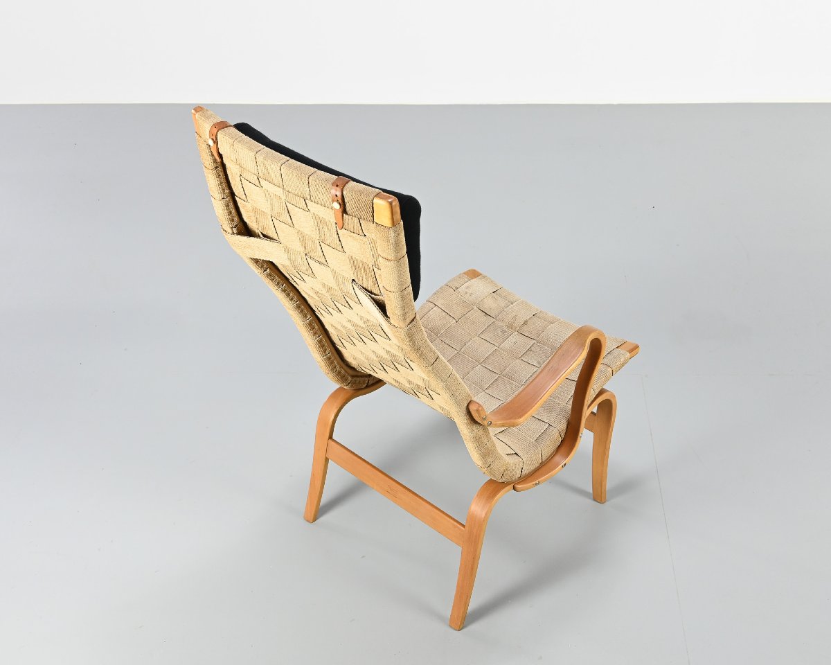Fauteuil « Eva » par Bruno Mathsson pour Karl Mathsson, Danemark 1976-photo-4