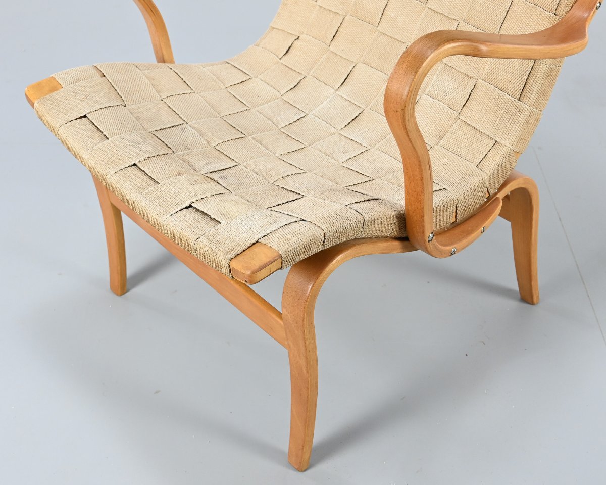 Fauteuil « Eva » par Bruno Mathsson pour Karl Mathsson, Danemark 1976-photo-3