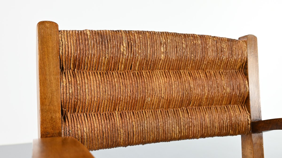  Paire de fauteuils dans le goût de Charles Dudouyt, France, C.1940-photo-8