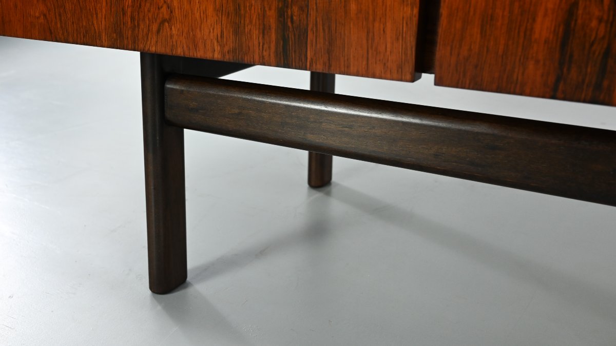 Ib Kofod-larsen, Rosewood Credenza. Denmark, C.1960-photo-5