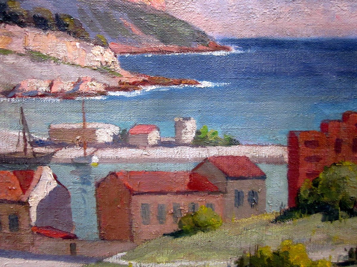 Michel Vilalta (1871-1942) Cap Canaille In Cassis-photo-2