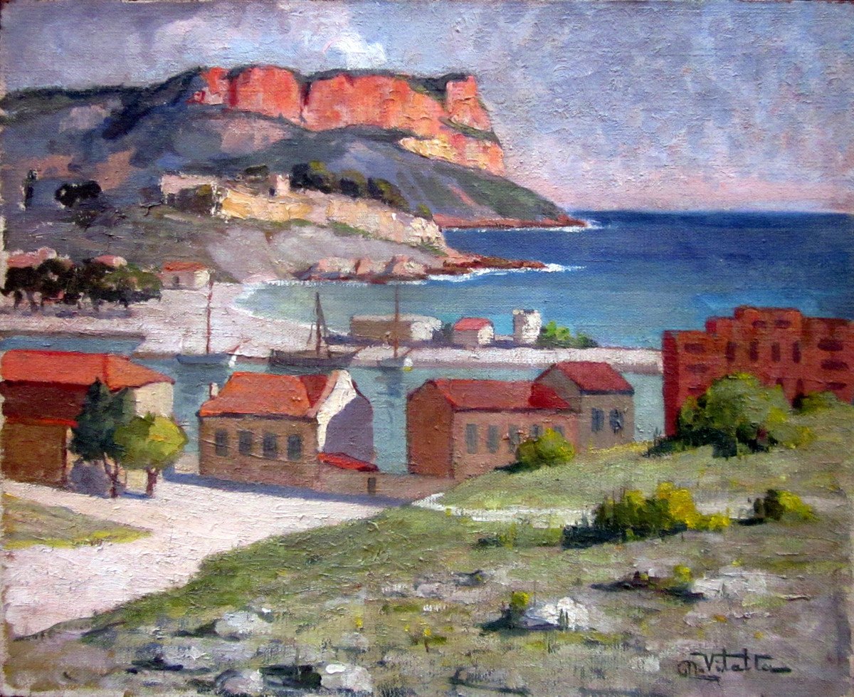 Michel Vilalta (1871-1942) Cap Canaille In Cassis