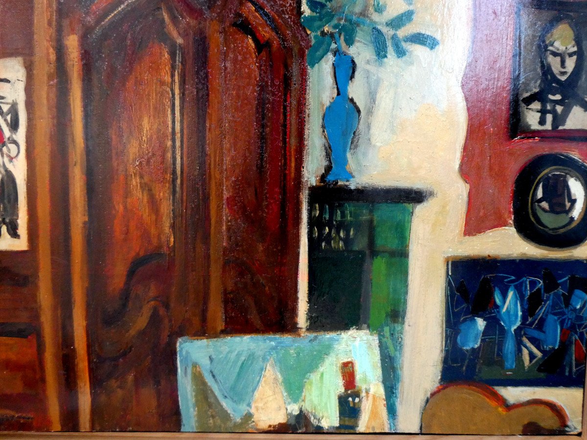 Rudolf Kundera (1911-2005) Artist's Workshop-photo-3