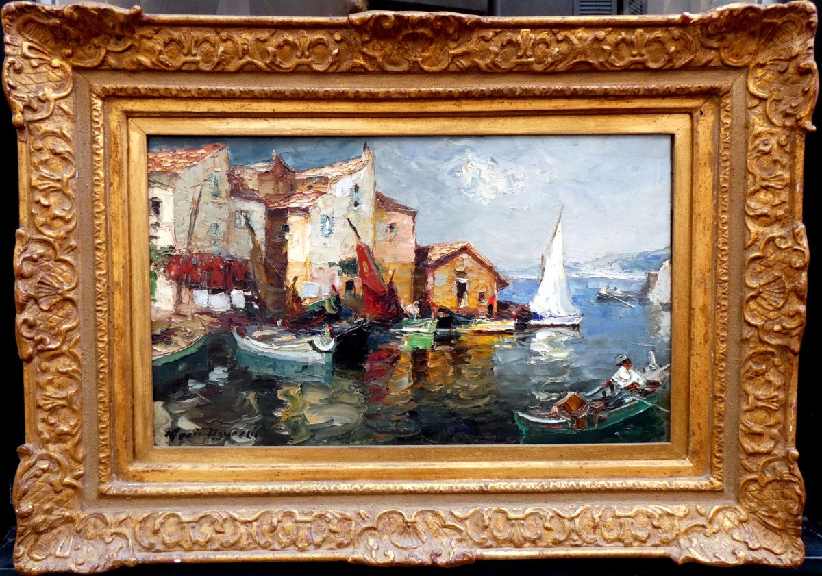 Mério Améglio (1897-1970) Les Martigues En 1925-photo-2