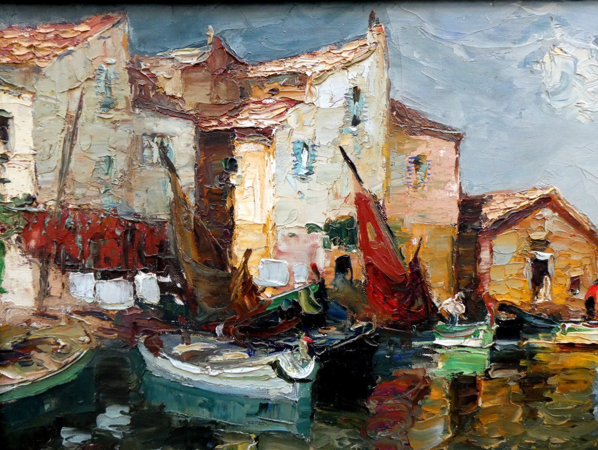 Mério Améglio (1897-1970) Les Martigues En 1925-photo-4