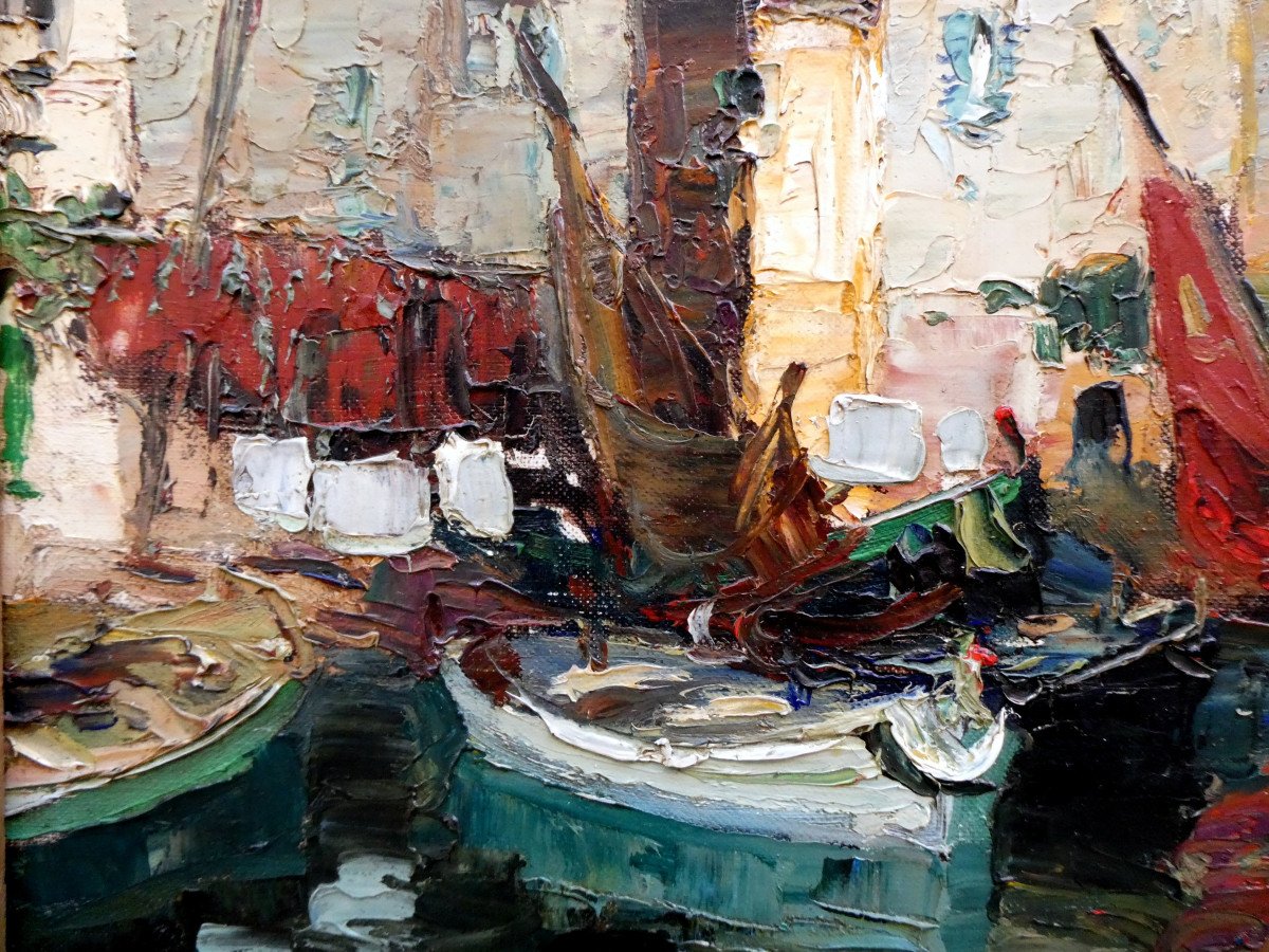 Mério Améglio (1897-1970) Les Martigues En 1925-photo-1