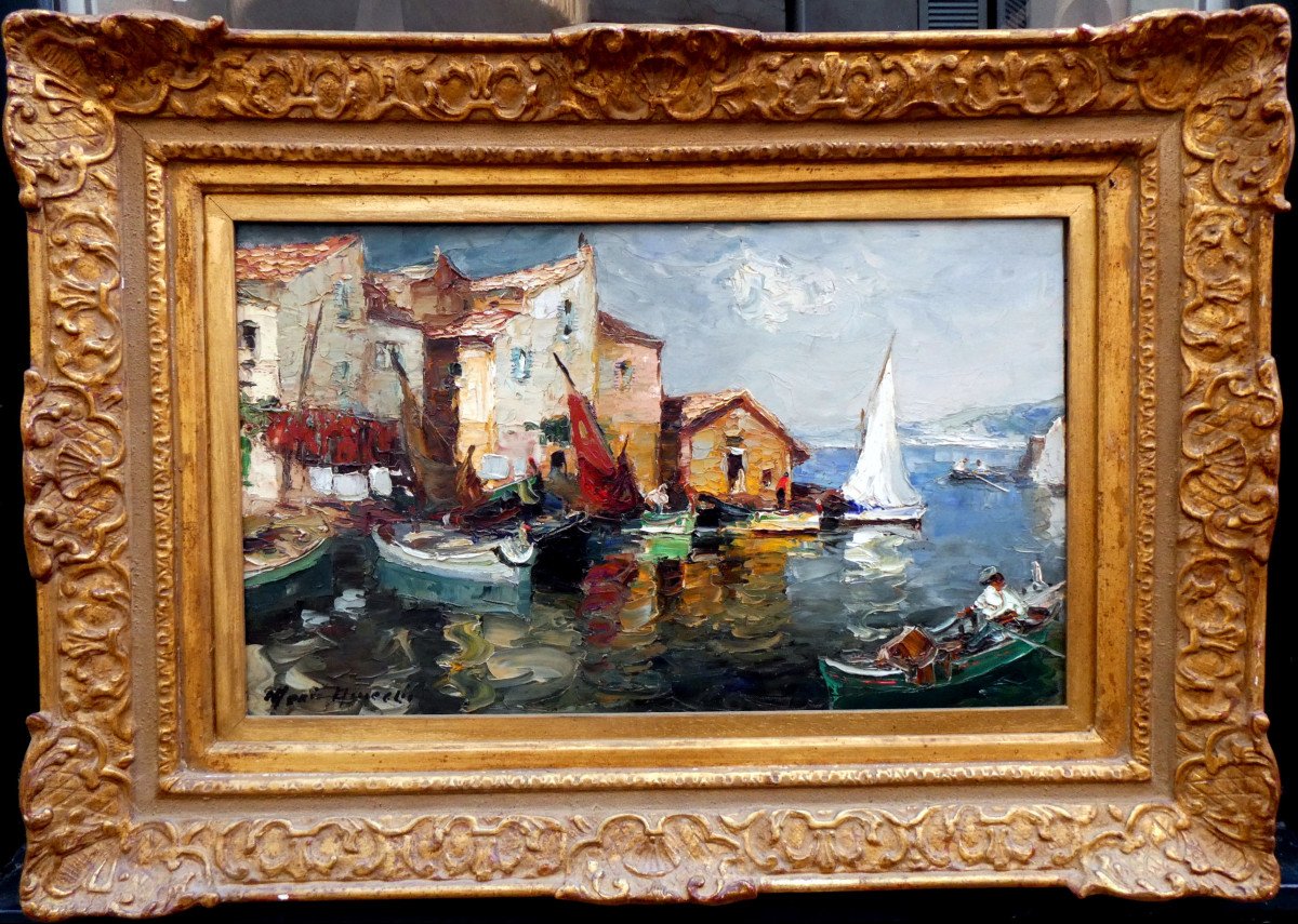 Mério Améglio (1897-1970) Les Martigues En 1925-photo-7