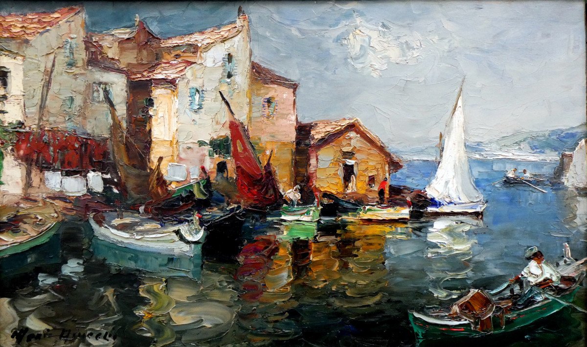 Mério Améglio (1897-1970) Les Martigues En 1925