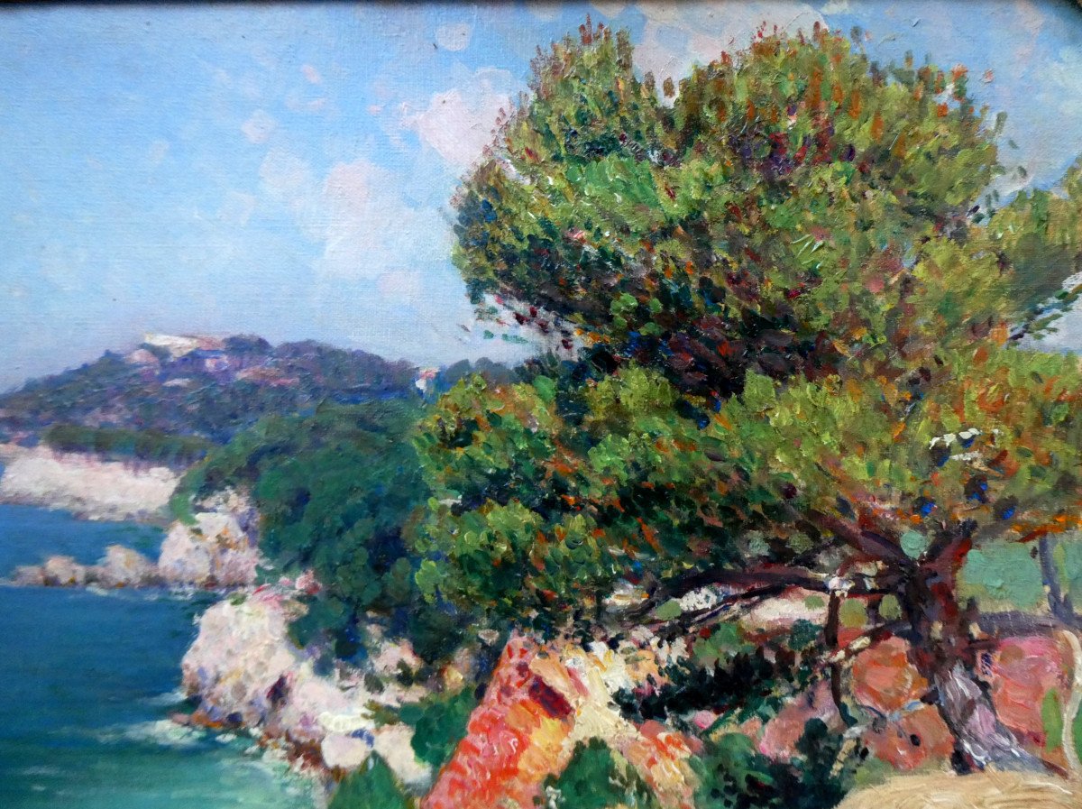 Laurent Mattio (1892-1965) Cap Brun In Toulon-photo-3
