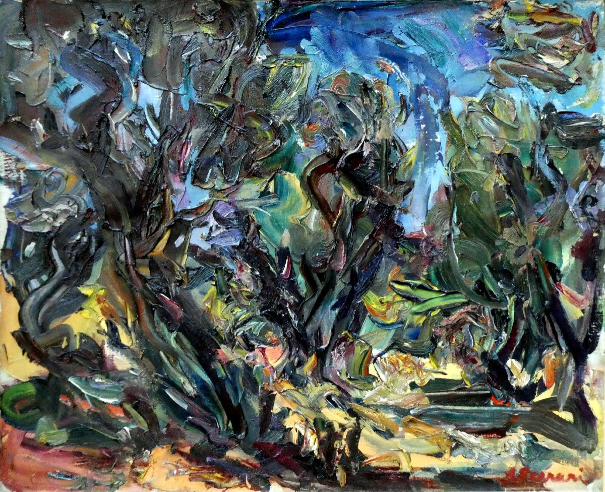 Antoine Ferrari (1910-1995) The Olive Trees
