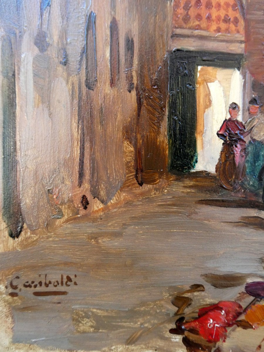 Joseph Garibaldi (1863-1941) Rue De Medina-photo-3