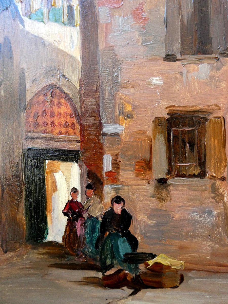 Joseph Garibaldi (1863-1941) Rue De Medina-photo-4