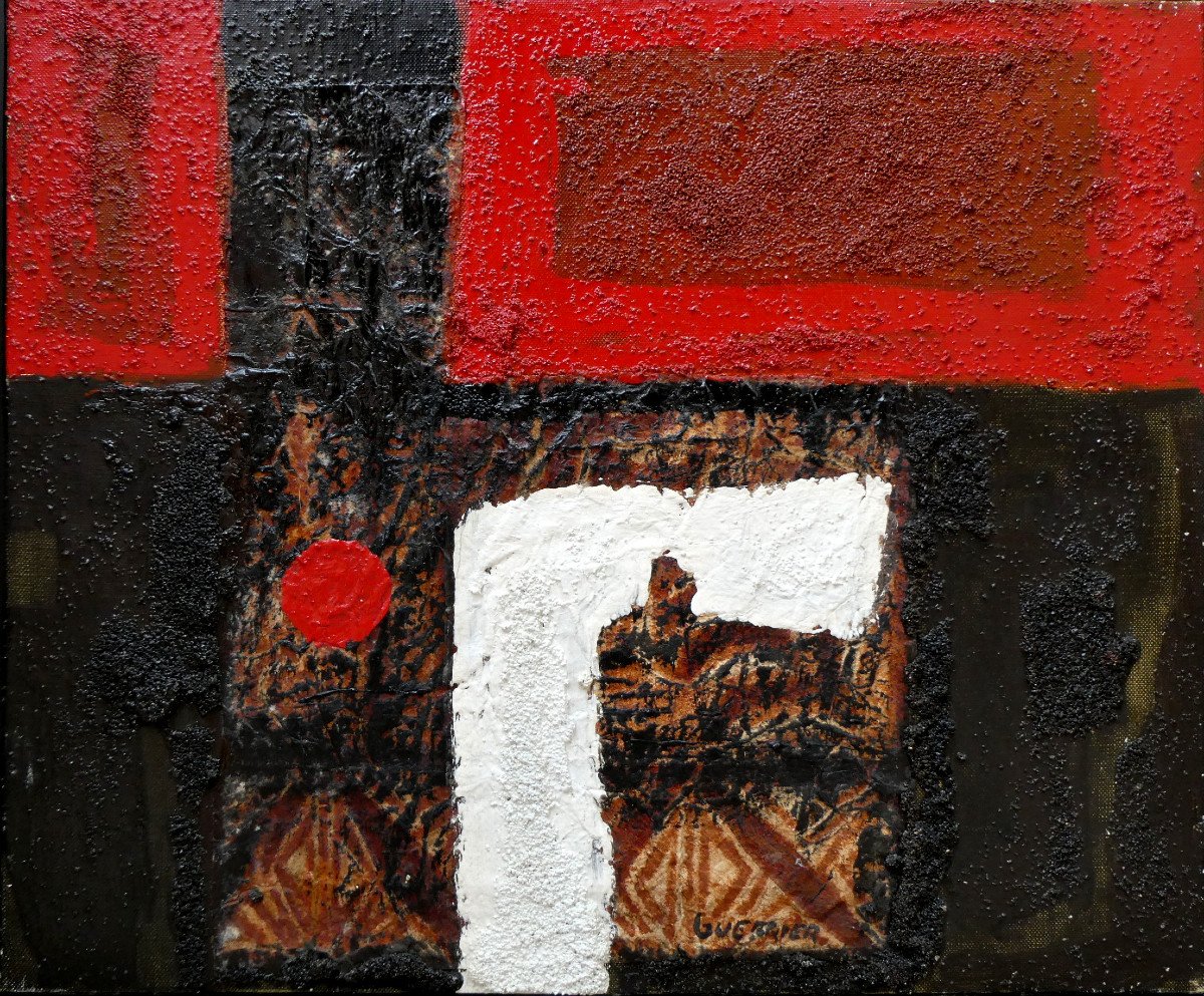 Raymond Guerrier (1920-2002) Abstraction -photo-6