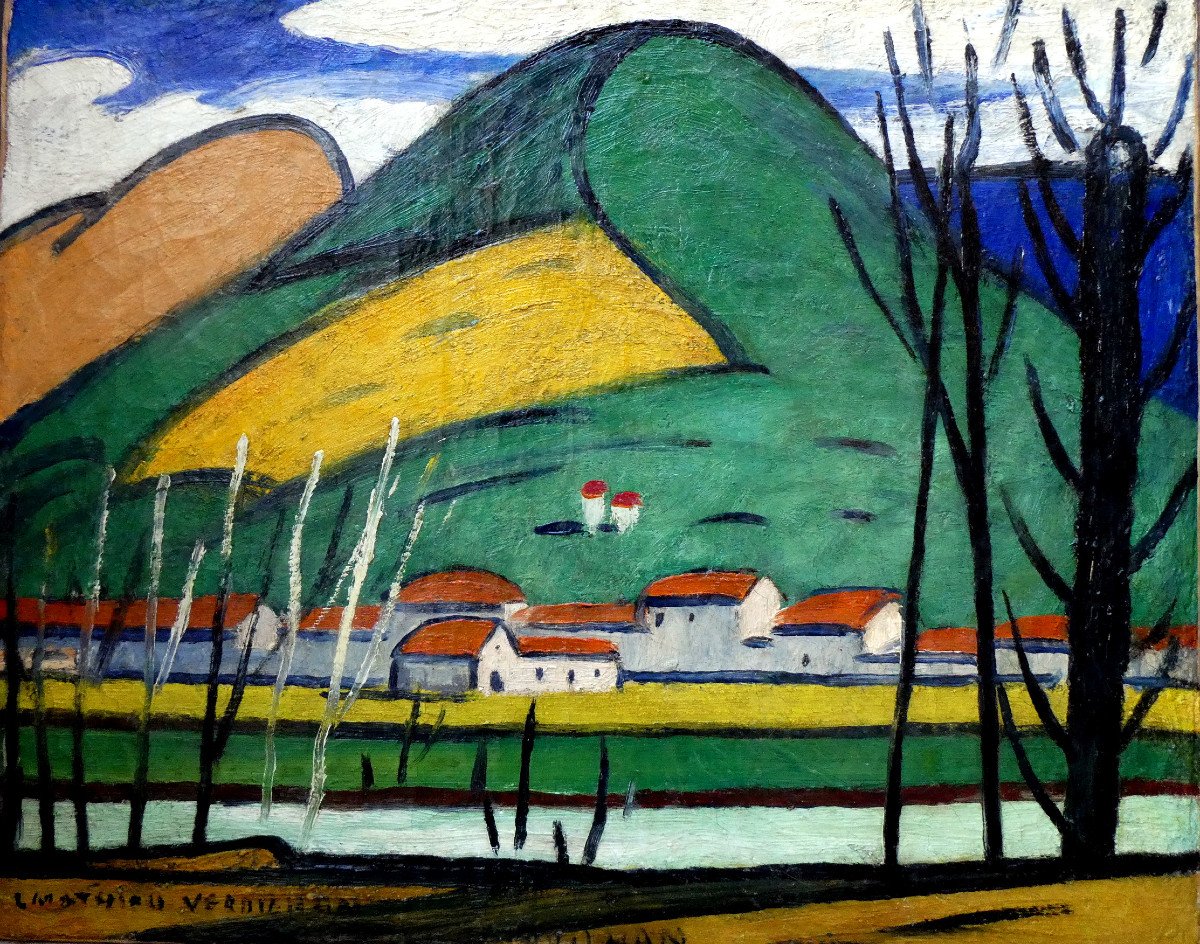 Louis Mathieu Verdilhan (1875-1928) Landscape Of The Surroundings Of Roquevaire-photo-6