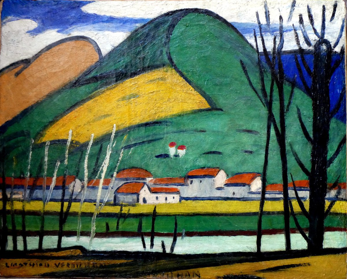 Louis Mathieu Verdilhan (1875-1928) Landscape Of The Surroundings Of Roquevaire