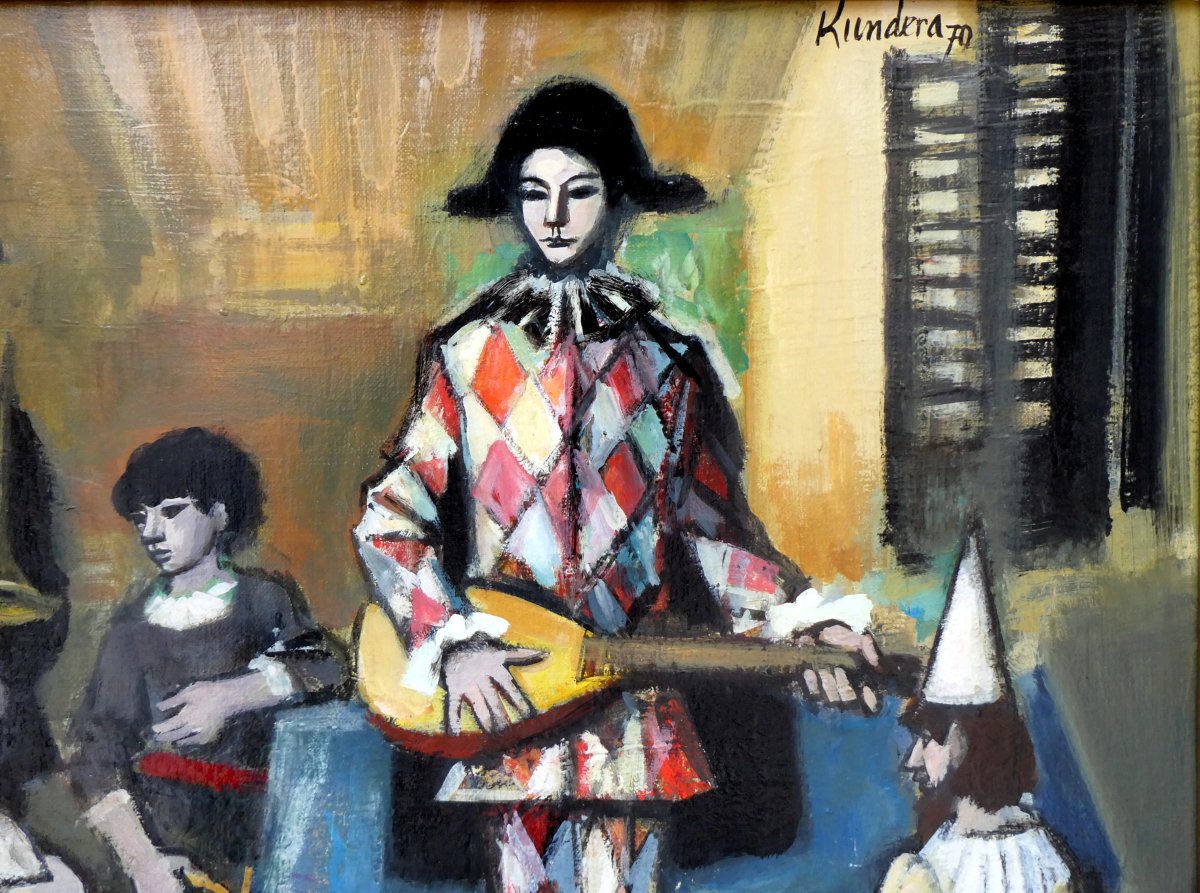 Rudolf Kundera (1911-2005) The Musicians Of The Comedia Dell'arte-photo-3
