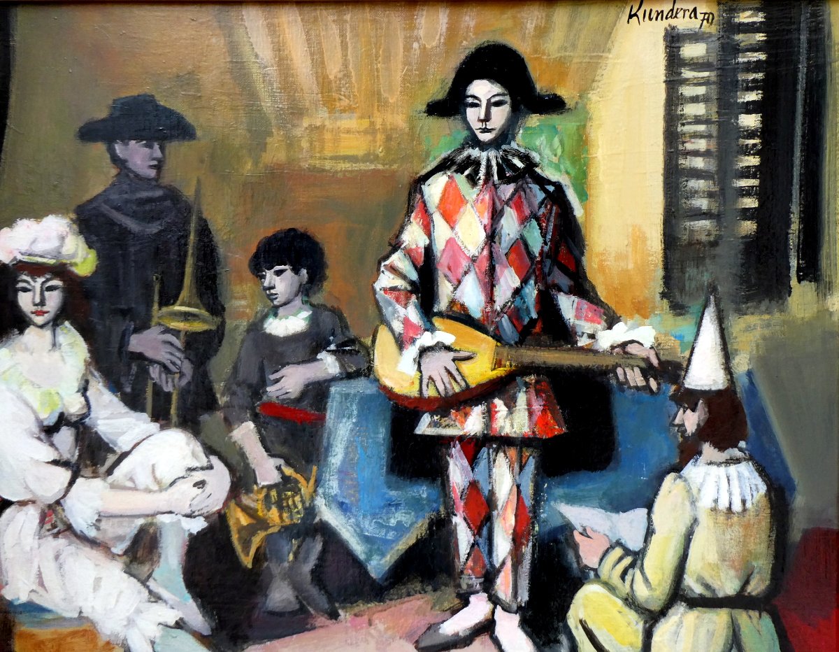Rudolf Kundera (1911-2005) The Musicians Of The Comedia Dell'arte-photo-5