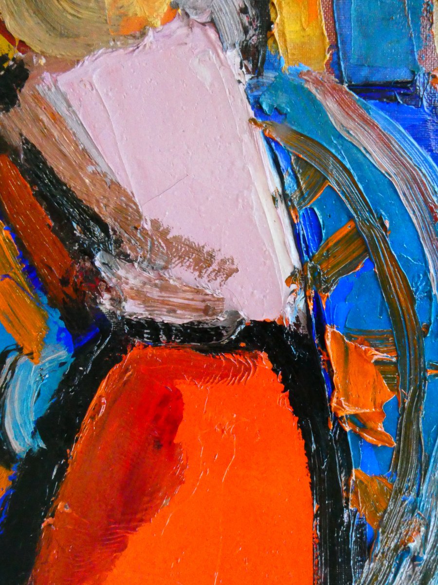 Pierre Ambrogiani (1907-1985) La femme à la charrette de foin -photo-4